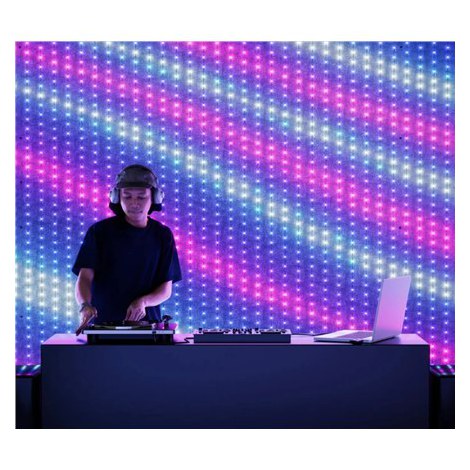 Twinkly | Lightwall Smart LED Backdrop Wall 2.6 x 2.7 m | RGB, 16.8 million colors - 5